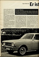 ADAC Motorwelt 5/1967 - Test Opel Rekord 1700