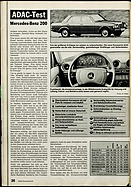 ADAC Motorwelt 6/1976 - Test Mercedes 200