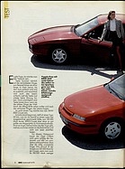 ADAC Motorwelt 8/1990 - Test Opel Calibra gegen BMW 850i
