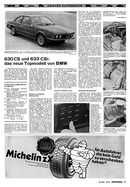 AR 10/1976 - Vorstellung BMW 630 CS / 633 CSi