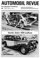 AR 10/1979 - Genfer Salon 1979 eröffnet