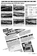 AR 11/1970 - AR-Automobilparade 1970 Italien