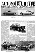 AR 13/1954 - Genfer Autosalon 1954 - Aktivität im Karosseriesbau