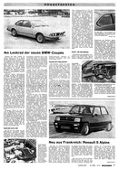 AR 13/1976 - Am Lenkrad des neuen BMW 633 CSi