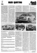 AR 15/1981 - Audi quattro im Test