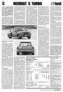 AR 23/1981 - Test Renault 5 Turbo