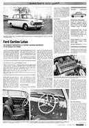 AR-Zeitung Nr. 24 / 1964 vom 28.Mai.1964 - Ford Cortina Lotus: Vom  alltäglichen  Familienfahrzeug  zur  unauffällig  aussehenden  Sportlimousinemit  den  Leistungen  eines  Vollbluts