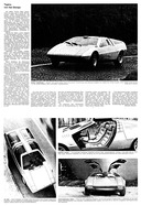 AR 24/1971 - Am Lenkrad des VW-Porssche Tapiro von ItalDesign