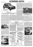 AR 26/1953 - Langstreckenprüfung Citroën 2 PS
