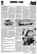 AR 27/1979 - Test Subaru 4 WD