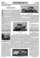 AR 3/1947 - Neue Wagen kommen in die Schweiz - der Healey 2,4 Liter