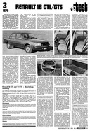 AR-Zeitung Nr. 3 / 1979 vom 18. Januar 1979 - Test R18 GTL/GTS