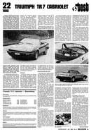 AR 31/1980 - Test Triumph TR 7 Cabriolet