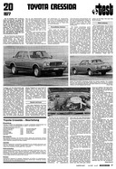 AR 33/1977 - Test Toyota Cressida
