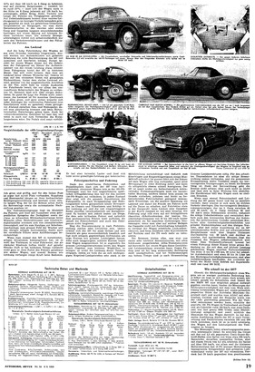 AR-Zeitung Nr. 34 / 1959 vom 6.Aug.1956 - Seite 19 - AR Langstreckentest BMW 507 AR-Zeitung Nr. 34 / 1959 vom 6.Aug.1956 - Seite 19 - AR Langstreckentest BMW 507