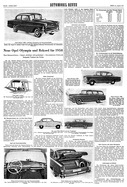 AR 36/1957 - Neuer Opel Olympia und Rekord für 1958