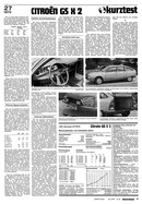 AR 38/1975 - Kurztest Citroën GS X2