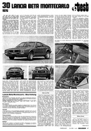 AR 43/1976 - Test Lancia Beta Montecarlo
