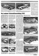 AR 46/1982 - London Motor Show 1962