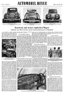 AR 47/1952 - Kurztest Humber Super Snipe