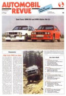 AR-Zeitung Nr. 48 / 1986 vom 27.Nov.1986 - Zwei Tests: BMW M3 und BMW Alpina B6-3.5