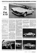 AR 50/1972 - Neu aus Turin - Fiat X 1/9