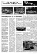 AR 54/1969 - Legende geworden - die XK-Sportwagen