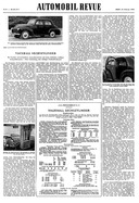AR 8/1949 - Langstreckenprüfung Vauxhall Sechszylinder