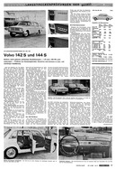 AR 9/1968 - Langstreckenprüfung Volvo 142 S und 144 S