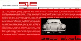 ATS 2500 GT und GTS - Verkaufsprospekt (1963, ital.) - Seite 2