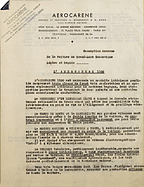 Aérocarène 1100 - Beschreibung (1948, franz.) Aérocarène 1100 - Beschreibung (1948, franz.)