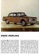 Alfa Romeo 2600 – Verkaufsprospekt (1962, franz.) – Seite 4 (1962)