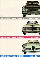 Alfa Romeo 2600 – Verkaufsprospekt (1962, franz.) (1962)