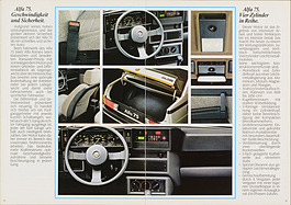Alfa Romeo 75 - Verkaufprospekt (1986) - Seiten 15 und 16 (1986)