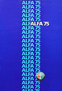 Alfa Romeo 75 - Verkaufprospekt (1986) Alfa Romeo 75 - Verkaufprospekt (1986)
