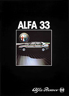 Alfa Romeo Alfa 33 - Verkaufsprospekt (1984) Alfa Romeo Alfa 33 - Verkaufsprospekt (1984)