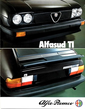 Alfa Romeo Alfasud 1.5 TI - Verkaufsprospekt (1980) Alfa Romeo Alfasud 1.5 TI - Verkaufsprospekt (1980)