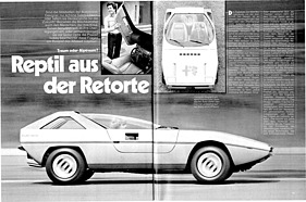 Alfa Romeo Alfasud Caimano - Reptil aus der Retorte - Hobby 19/1976 - Seiten 88 und 89 Alfa Romeo Alfasud Caimano - Reptil aus der Retorte - Hobby 19/1976 - Seiten 88 und 89