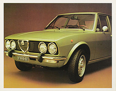 Alfa Romeo Alfetta 1.6/1.8 L – Verkaufsprospekt (1977) – Seite 3 (1977)