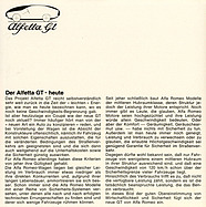 Alfa Romeo Alfetta GT – Verkaufsprospekt (1974) – Seite 2 (1974)