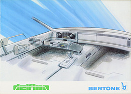 Alfa Romeo (Bertone) Delfino - Broschüre (1983) Alfa Romeo (Bertone) Delfino - Broschüre (1983)