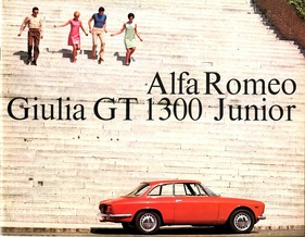 Alfa Romeo Giulia GT 1300 Junior - Verkaufsprospekt (1966, franz) Alfa Romeo Giulia GT 1300 Junior - Verkaufsprospekt (1966, franz)