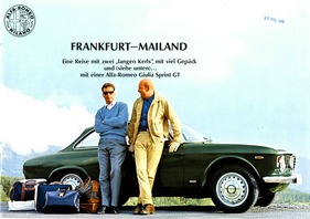 Alfa Romeo Giulia Sprint GT - Verkaufsprospekt (1966) Alfa Romeo Giulia Sprint GT - Verkaufsprospekt (1966)