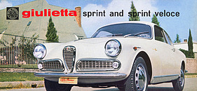 Alfa Romeo Giulietta Sprint - Verkaufsprospekt (1959, engl.) Alfa Romeo Giulietta Sprint - Verkaufsprospekt (1959, engl.)