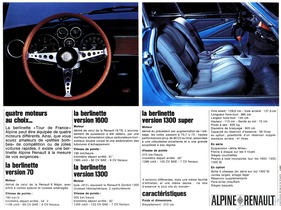 Alpine Berlinette - Prospekt (1969 F) - Seite 4 Alpine Berlinette - Prospekt (1969 F) - Seite 4