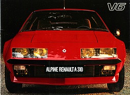 Alpine-Renault A 310 - Verkaufsbroschüre (1978, franz.) Alpine-Renault A 310 - Verkaufsbroschüre (1978, franz.)