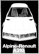 Alpine-Renault A310 - Broschüre Salon Genf (1971, franz.) Alpine-Renault A310 - Broschüre Salon Genf (1971, franz.)