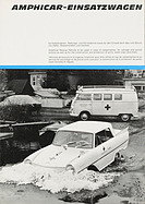 Amphicar Einsatzwagen - Verkaufsprospekt (1964, engl., franz., deutsch) Amphicar Einsatzwagen - Verkaufsprospekt (1964, engl., franz., deutsch)
