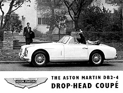 Aston Martin DB 2/4 Drophead Coupé - Verkaufsblatt (1953, engl.) Aston Martin DB 2/4 Drophead Coupé - Verkaufsblatt (1953, engl.)