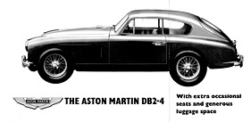 Aston Martin DB 2-4 - Verkaufsprospekt (1954, engl.) Aston Martin DB 2-4 - Verkaufsprospekt (1954, engl.)